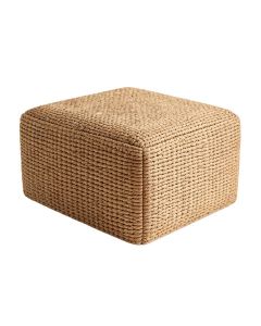 Dickson Decorative Woven Pouf Ottoman (synthetic illustration; no displayed measurements)