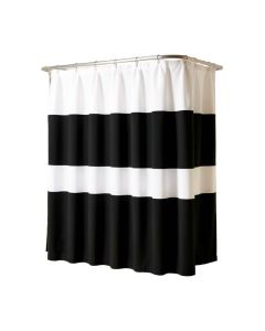 Irie Striped Single Shower Curtain