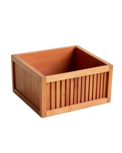 Field Bridge Empty Furniture-Style Litter Enclosure - Terracotta (synthetic illustration; no displayed measurements)