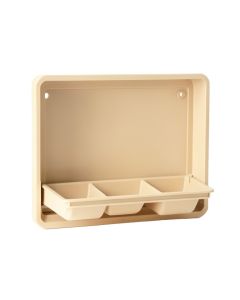 Heath Crossing Empty Wall-Mounted Tool Organizer Panel - Beige