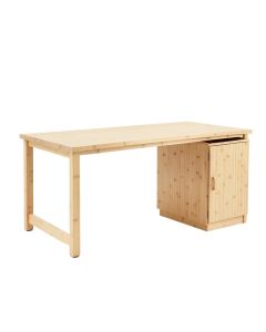 Glen Branch Empty Workshop Workbench - Beige (synthetic illustration; no displayed measurements)