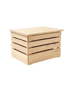 Bay Bend Closed Outdoor Storage Box - Beige