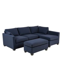 Lonon 96 '' Wide Reversible Modular Sectional With Ottoman