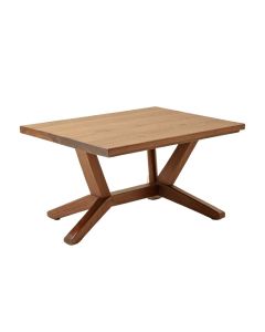 Eldridge Cross Legs Coffee Table (synthetic illustration; no displayed measurements)