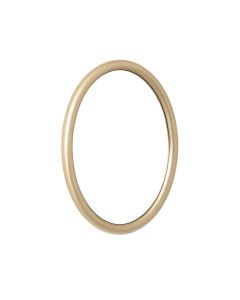 Aspen Brook Framed Wall Mirror - Beige