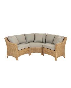 Jagger 3 Piece Rattan Seating Group With Cushions