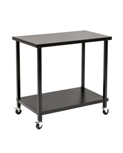 Heath Dell Empty Rolling Workshop Cart - Black (synthetic illustration; no displayed measurements)