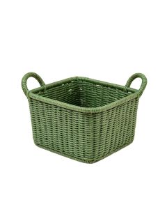 Flint Canyon Empty Storage Basket - Green