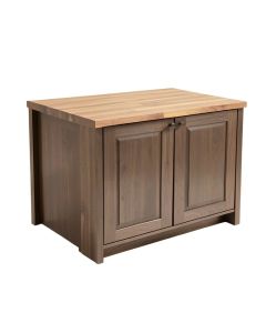 Elenis Ottawa Kitchen Island With Butcher Block Top