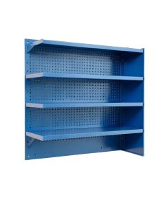 Alder Dale Empty Wall-Mounted Tool Organizer Panel - Blue
