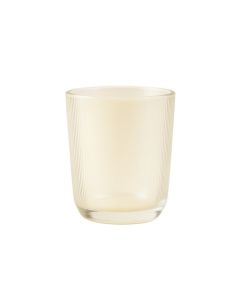 Dune Crest Empty Candle Holder - Ivory