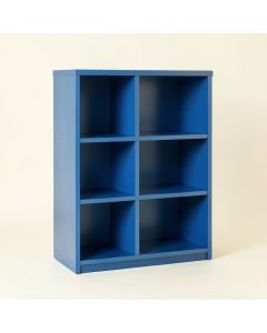 Vale Falls Freestanding Bookcase - Blue (synthetic illustration; no displayed measurements)