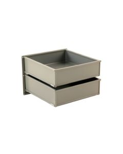 Cedar Crossing Under-Desk Drawer Unit - Gray (synthetic illustration; no displayed measurements)
