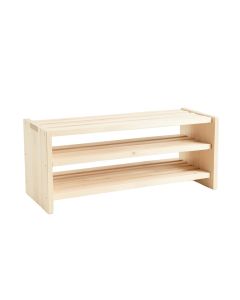 Juniper Bridge Shoe Storage Bench - Ivory