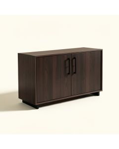 Eveloe Storage Credenza (synthetic illustration; no displayed measurements)