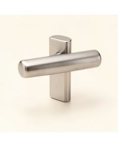 Solid Stainless Steel Kitchen Drawer Door Handle 2 1/2 '' Center To Center Bar Pull (synthetic illustration; no displayed measurements)