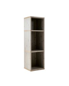 River Branch Narrow Cubby Tower - Gray