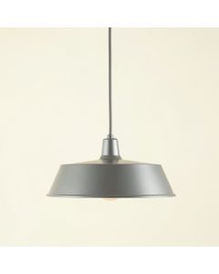 Hill Canyon Pendant Light Suspended From One Plain Cable - Gray (synthetic illustration; no displayed measurements)