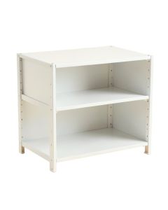 Brook Bluff Empty Mug-Storage Cabinet Insert - White