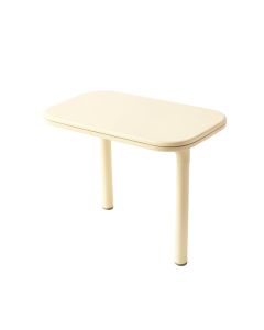Hill Branch Compact Balcony Table - Ivory (synthetic illustration; no displayed measurements)
