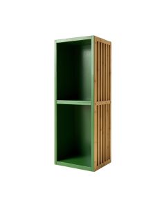 Ash Bend Narrow Cubby Tower - Green