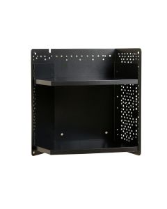 Pine Bend Empty Wall-Mounted Tool Organizer Panel - Black (synthetic illustration; no displayed measurements)