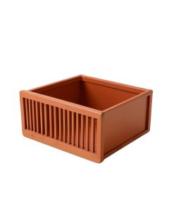Birch Dell Empty Furniture-Style Litter Enclosure - Terracotta