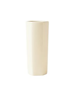 Hazel Bluff Empty Decorative Vase - Ivory (synthetic illustration; no displayed measurements)