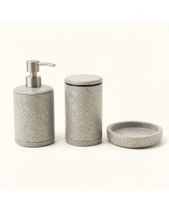 Woodrow Onyx 5 Piece Bathroom Accessory Set (synthetic illustration; no displayed measurements)