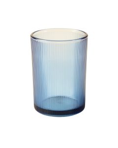 Hill Crest Empty Candle Holder - Blue