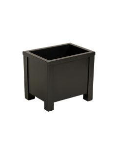 Aspen Crest Empty Raised Planter - Black