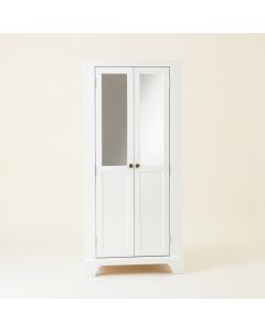 Gilli Lockable Organizer Free Standing Jewelry Armoire With Mirror (synthetic illustration; no displayed measurements)