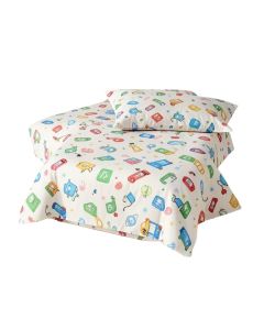 70S Party I Love The Pictogram Party Card Inspired Letters Duvet Cover Set
