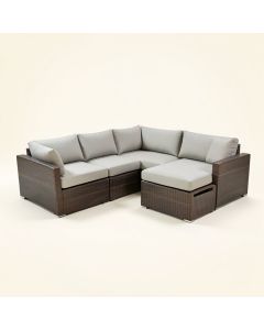Landers Patio Sectional With Cushions (synthetic illustration; no displayed measurements)