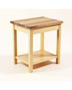 Bertold Kitchen Cart With Butcher Block Top (synthetic illustration; no displayed measurements)
