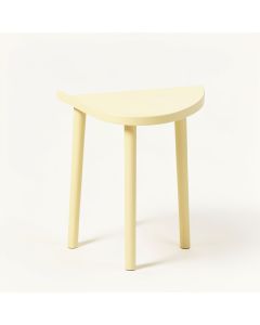 Cove Crossing Compact Balcony Table - Ivory (synthetic illustration; no displayed measurements)