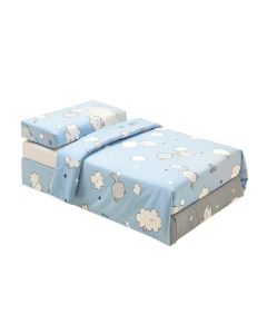 Happy Clouds Infant 5 Piece Crib Bedding Set