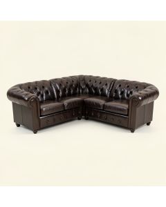 Tommy Classic Nailhead Chesterfield 2 Piece Living Room Set (synthetic illustration; no displayed measurements)