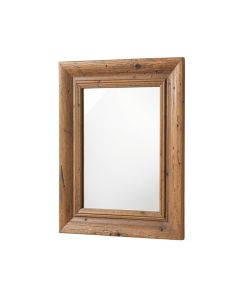 Rustic Beveled Accent Mirror