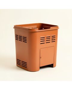 Hazel Arc Closed Garden Compost Bin (synthetic illustration; no displayed measurements)