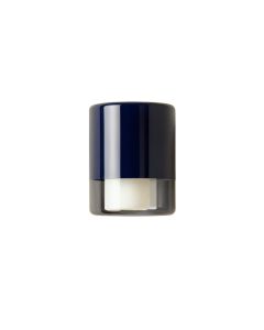 Cedar Crest Wall Sconce Mounted On A Plain Wall - Navy
