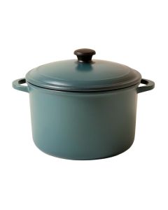 Ayesha Collection Cast Iron Dutch Oven With Lid , 6-Quart