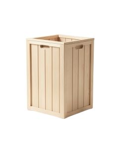 Oak Bend Closed Outdoor Storage Box - Beige