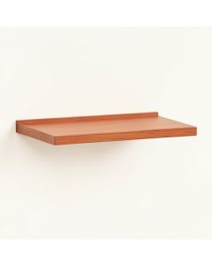 Fern Crest Wall-Mounted Shelf - Terracotta (synthetic illustration; no displayed measurements)