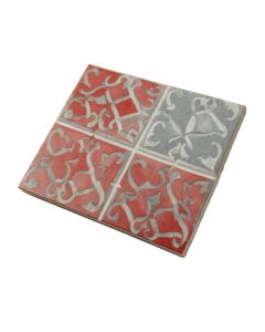 Mulia 4 '' X 12 '' Glass Patterned Subway Tile
