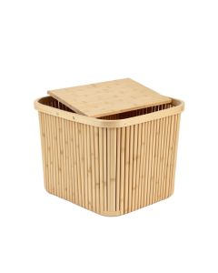 Clay Crest Laundry Hamper - Beige (synthetic illustration; no displayed measurements)