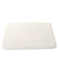 Slate Canyon Bath Mat - White (synthetic illustration; no displayed measurements)