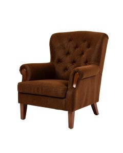 33.5 '' Wide Tufted Wool Wingback Chair (synthetic illustration; no displayed measurements)