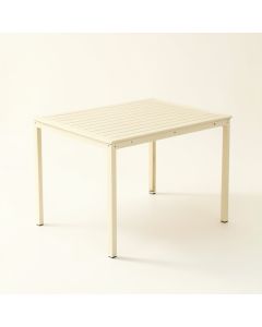Laurel Crossing Patio Table - Ivory (synthetic illustration; no displayed measurements)