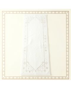 Ash Crossing Narrow Runner Rug - White (synthetic illustration; no displayed measurements)